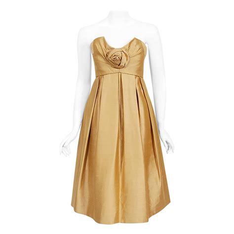 dior golden dress|red Dior dresses second hand.